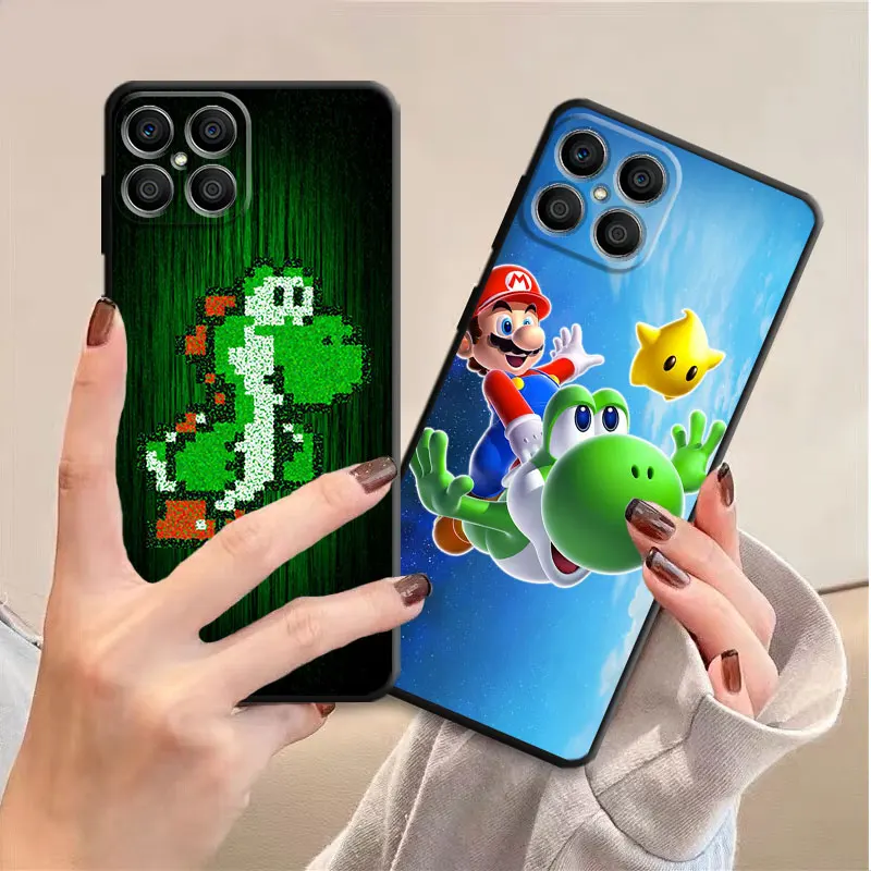 Soft Cartoon Games Super Marios B-Bros Phone Case for Redmi 9T K50 K40 Pro 9C 6 7 8 8A 7A 10A 9 10 9A 10C Armor Black Cover images - 6