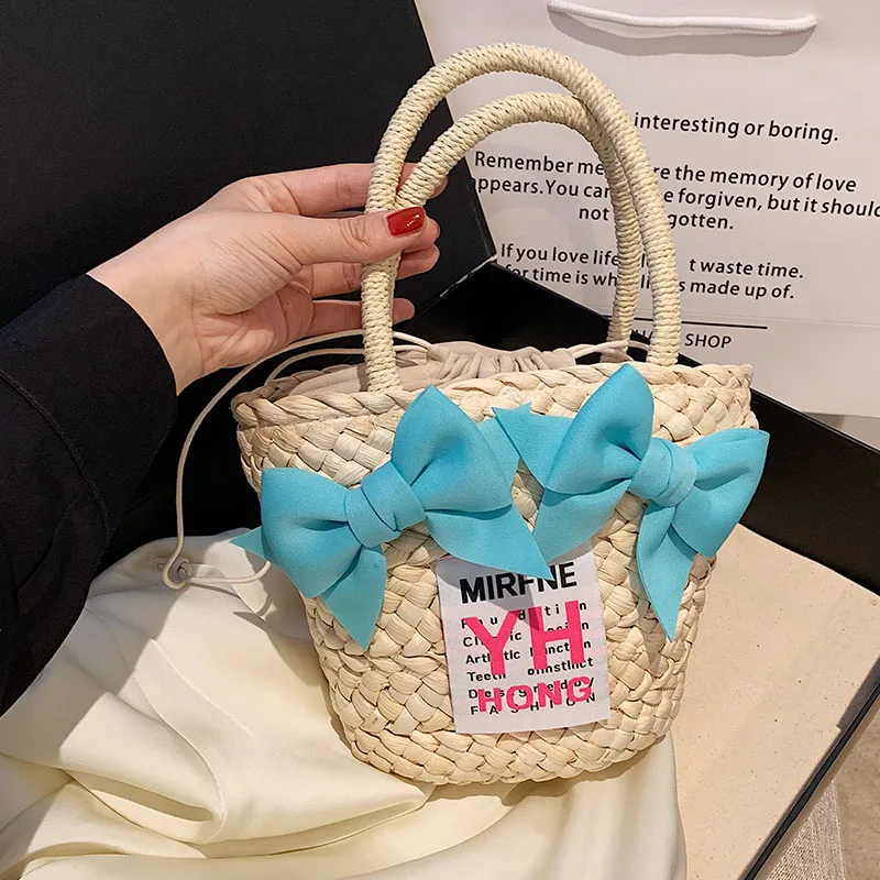 Korean Style Summer Beach Tote Bag 2023 New Arrival - Cute and Fresh Handbag for Women