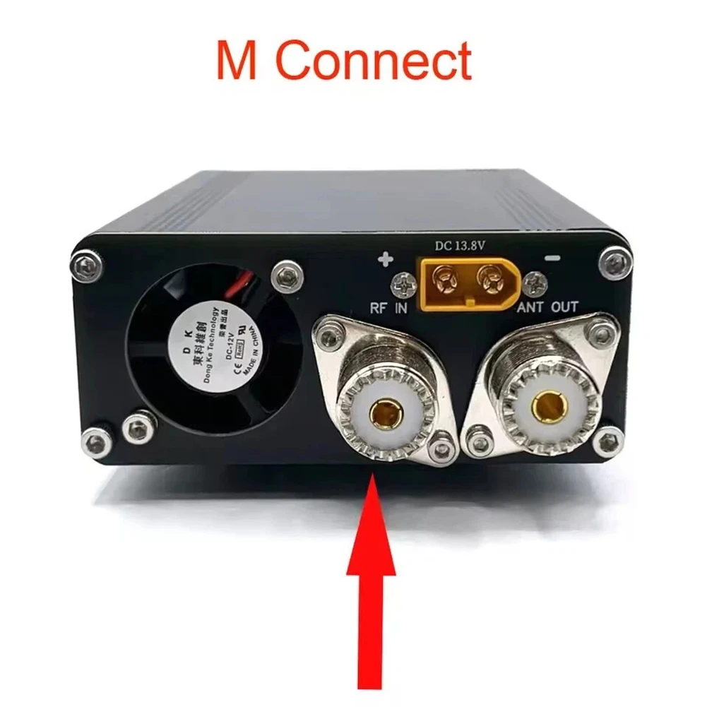 Фото Усилитель мощности HF 50 Вт M/Q9 для USDX FT-817 IC-703 705 KX3 QRP FT-818 для Xiegu G90, высокочастотные усилители мощности, аксессуары для инструментов №4