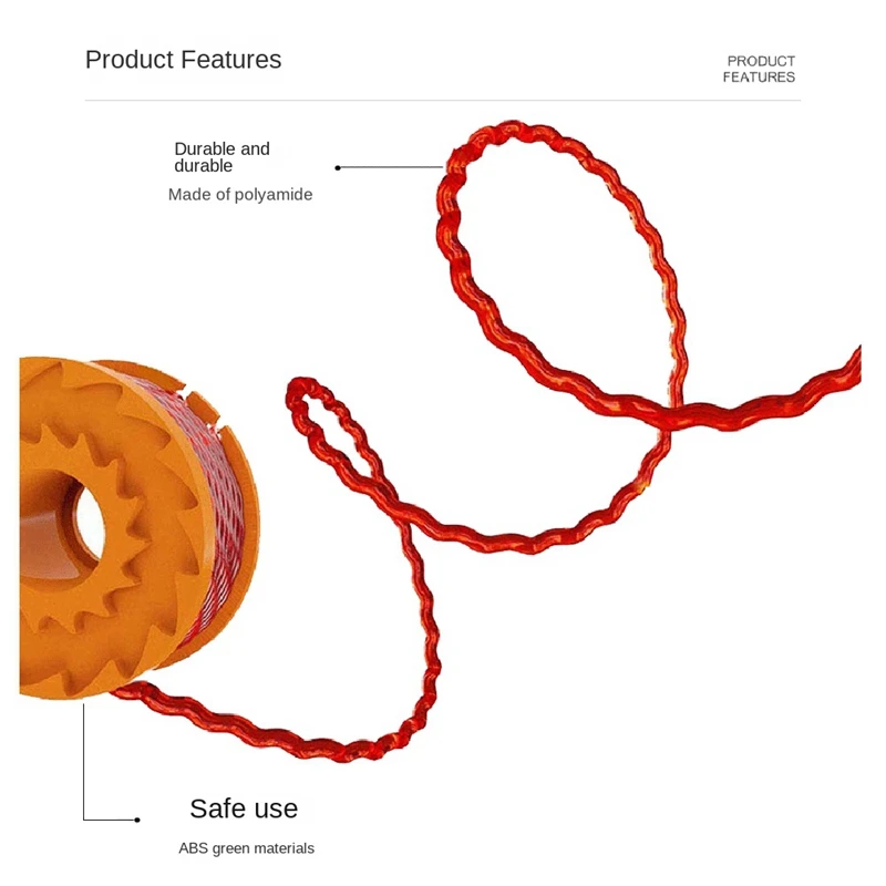 6 шт. для замены шпули WORX WA0010/WA6531 Подвижная головка подвижная линия крышка шнура