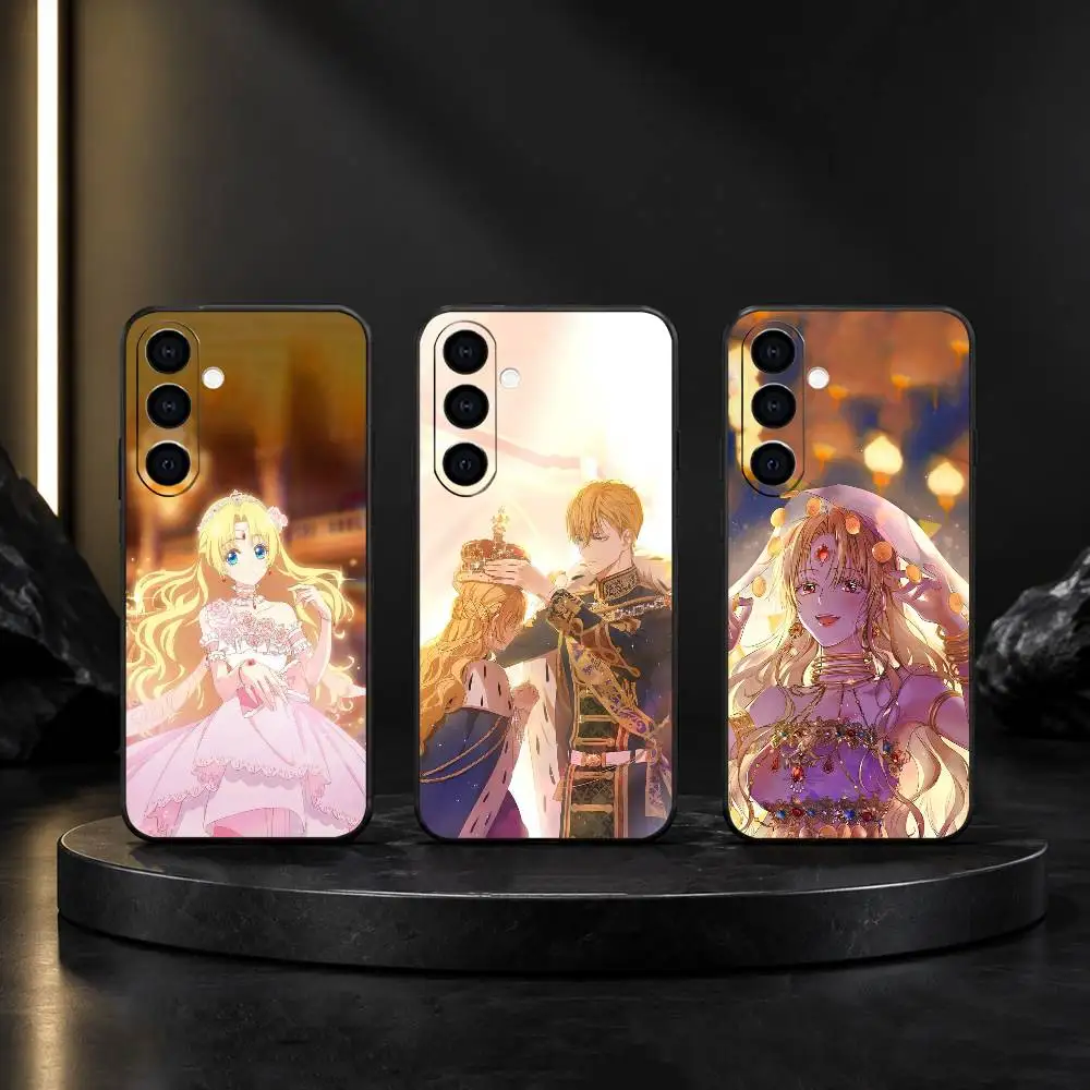 Фото Чехол для телефона Manhwa W-Who Made Me a P-Princess для Samsung Galaxy A20,21s,22,31,32,52,53,72,73,80,91, мягкий черный корпус №1