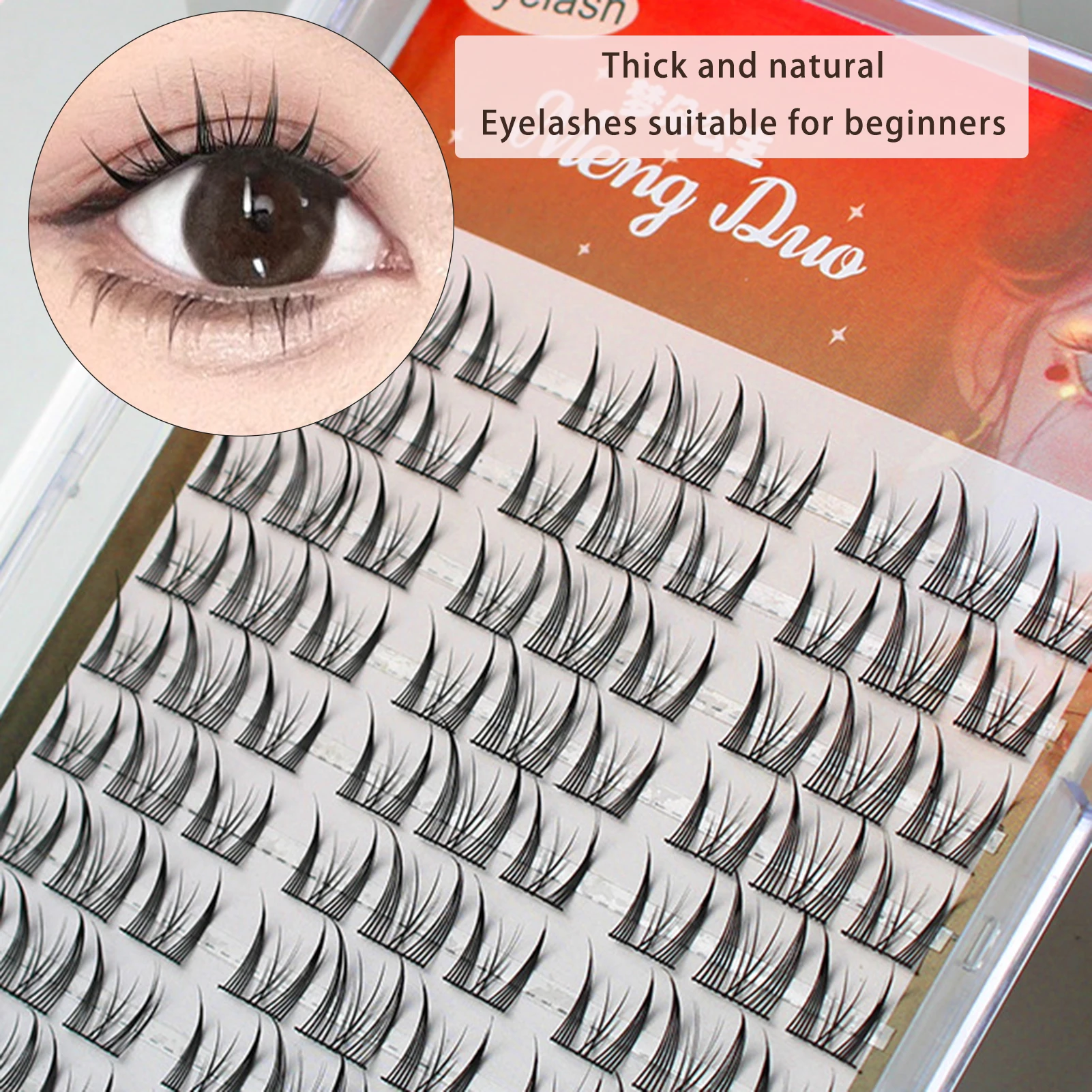 5-12 мм накладные ресницы Maga наращивание C завитые сегментированные