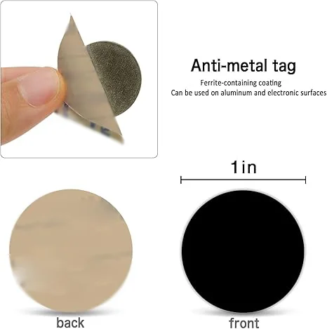 

5/10 шт. антиметаллическая наклейка ферритовый экранирующий патч внешний модуль NFC для смартфонов NFC усилитель сигнала для металлической поверхности