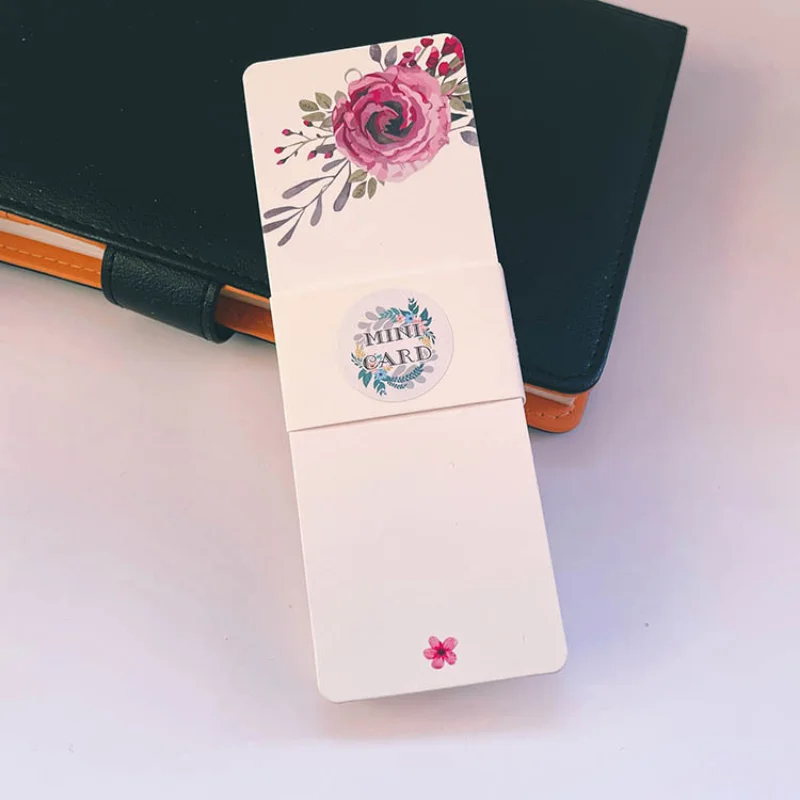 

Flower Message Card DIY Paper Postcards Scrapbook 28/40/50pcs Paper Card Greeting Cards Party Wedding Invitation Thank You Cards