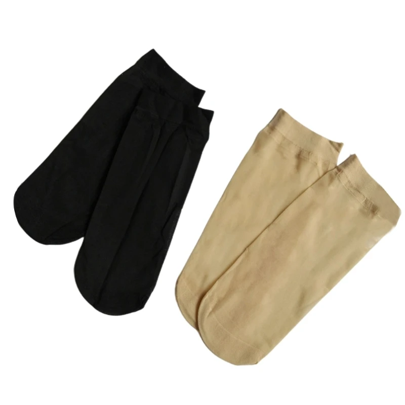 

Women Socks Nylon Elastic Short Ankle Sheer Socks Summer Thin Silk Short Socks