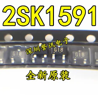 20 шт. Оригинальный Новый NEC SOT-23 Silkscreen G18 N-Channel Field Effect 2SK1591-T1B 2SK1591