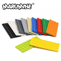 marumine 3030 base plate 4x10 dots building block baseplate 10pcs create classic moc bricks parts construction educational toys