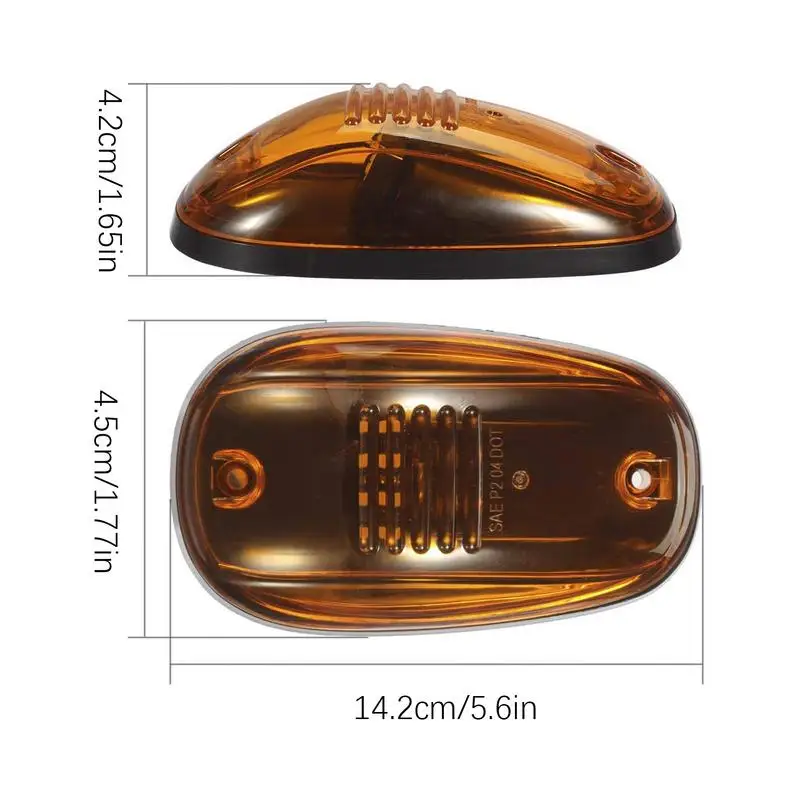 Освещение кабины грузовика Светодиодные габаритные фонари на крыше IP65