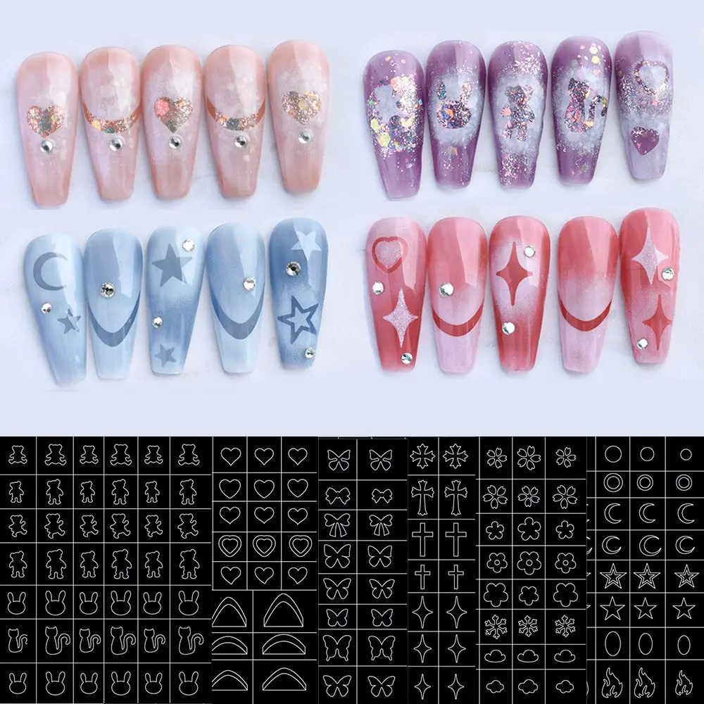 

Слайдеры украшения своими руками дизайн ногтей искусство ногтей шаблон забавные принты наклейки фотообои трафареты