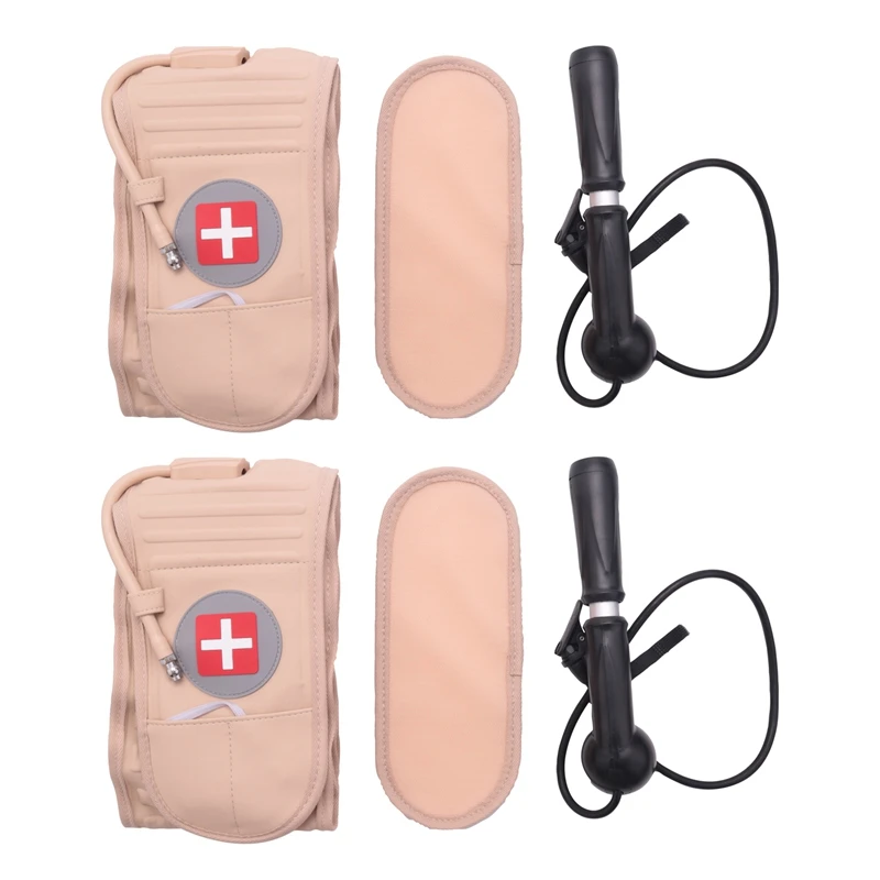 

2X Lumbar Spinal-Air Back Belt Air Traction Waist Belt Pain Lower Lumbar Support Fit For 29 Inches -49 Inches