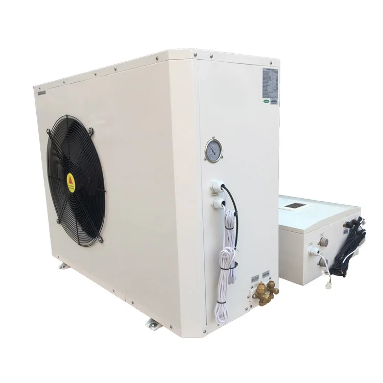 Folansi EVI разделенный тепловой насос с воздушным источником нагрев горячей воды