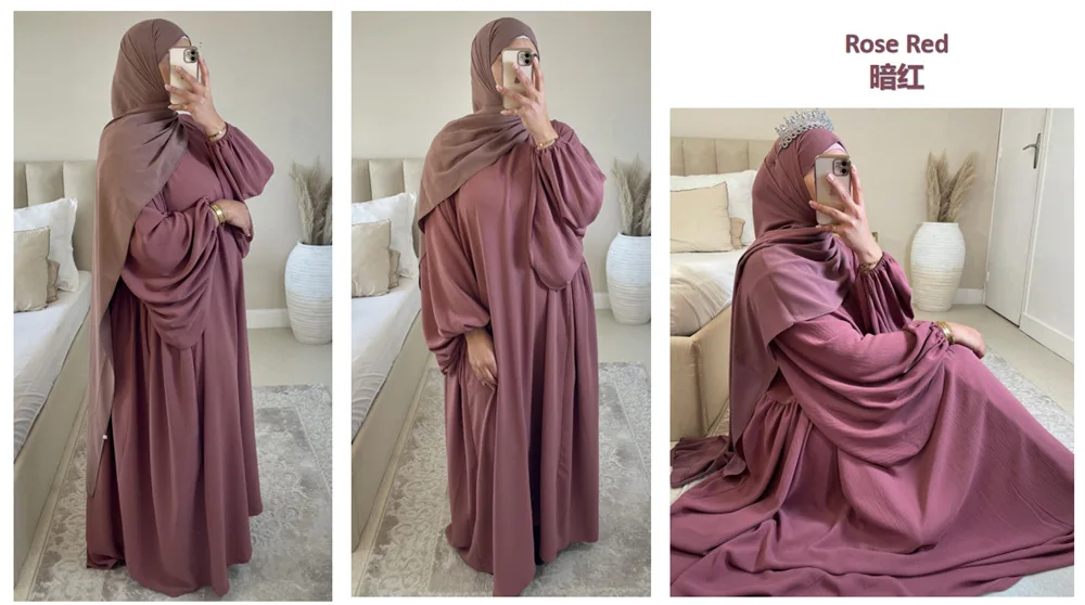 Abaya Dubai Muslims Women Islamic Long Prayer Dersses for European Clothing American Fashion Black Caftan Marocain