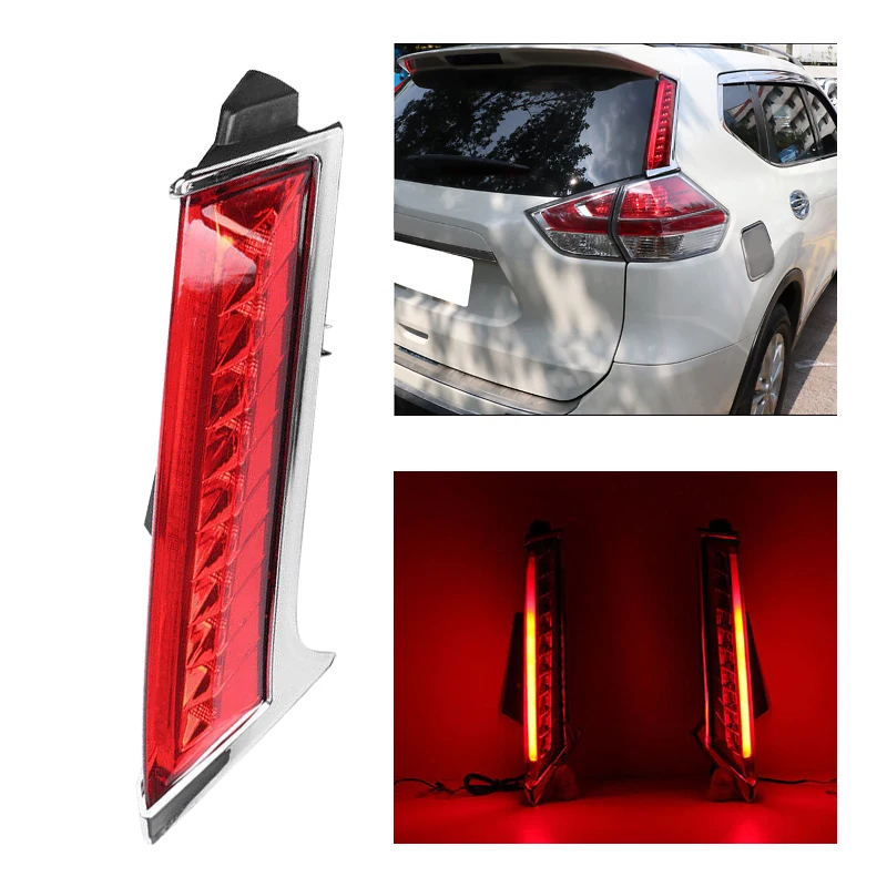 12V Car Auto Rear Right Window Pillar Tail Brake Light Lamp Fit for Nissan Rogue X-Trail 2014 2015 2016 2017 2018 2019 2020 2021 12V Car Auto Rear Right Window Pillar Tail Brake Light Lamp Fit for Nissan Rogue X-Trail 2014 2015 2016 2017 2018 2019 2020 2021