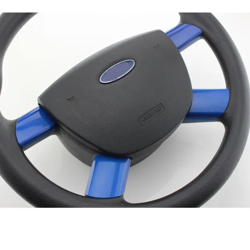 

Мой хороший автомобиль, 4 шт./компл., внутренняя накладка на панель рулевого колеса автомобиля, наклейка для Ford Focus 2 MK2 2005-2015, аксессуары