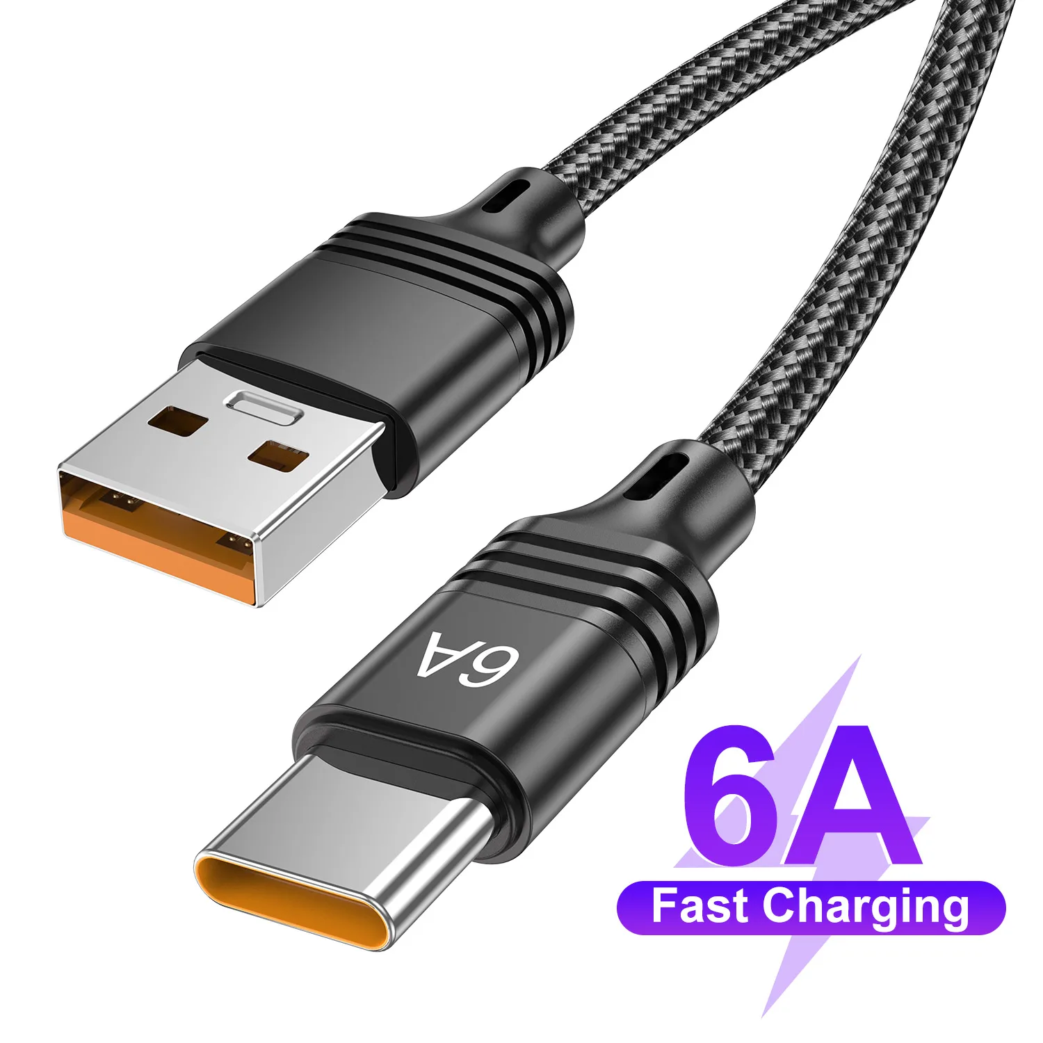 USB-кабель для быстрой зарядки Huawei P50 Pro Mate 40 6 А 66 Вт 0 5 м 1 2