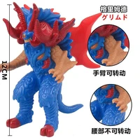 12cm soft rubber monster ultraman grimdo action figures model furnishing articles doll childrens assembly puppets toys