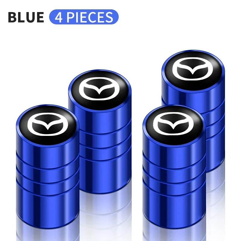 

4 шт., колпачки на ниппели автомобильных шин Mazda CX5 CX30 CX3 CX7 2 3 bk 6 gg gj 3 6 2 MS