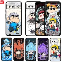 anime crayon shin chan cool shockproof cover for google pixel 6 6a 5 4 5a 4a xl pro 5g fundas soft black phone case cover capa