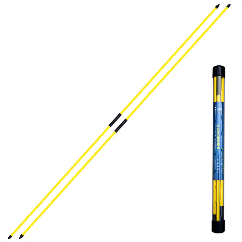 

1/2 Golf Alignment Stick Portable Three Parts 122cm Protective Direction Indicator Rod Outdoor Practising Tools Golfing