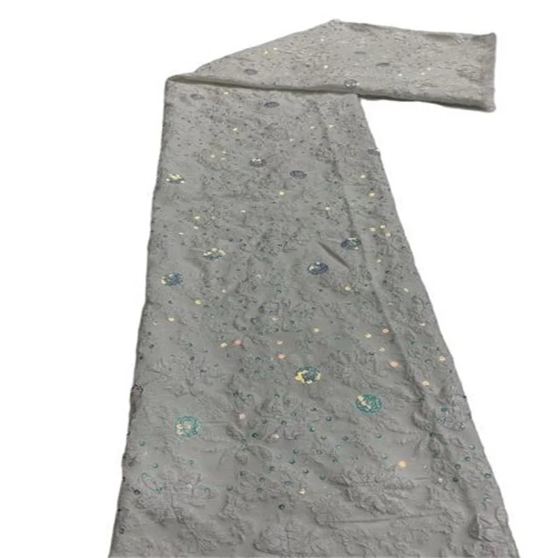 

Зеленая блестящая африканская французская сетчатая кружевная ткань 2022 красное высококачественное Тюлевое Сетчатое кружево нигерийское с...