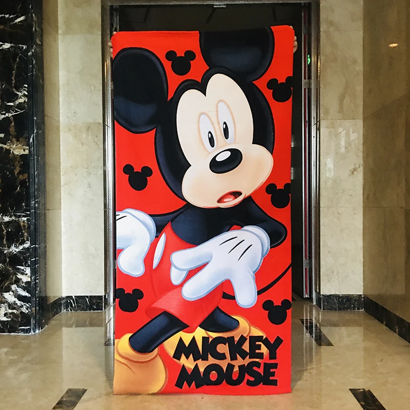 Бандажное Полотенце Принцесса Диснея Стич аниме История игрушек пляжное