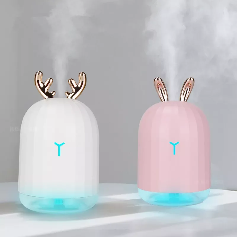 

220ml USB Diffuser Aroma Essential Oil Car Air Humidifier Ultrasonic 7 Color Change LED Night light Cool Mist for Home