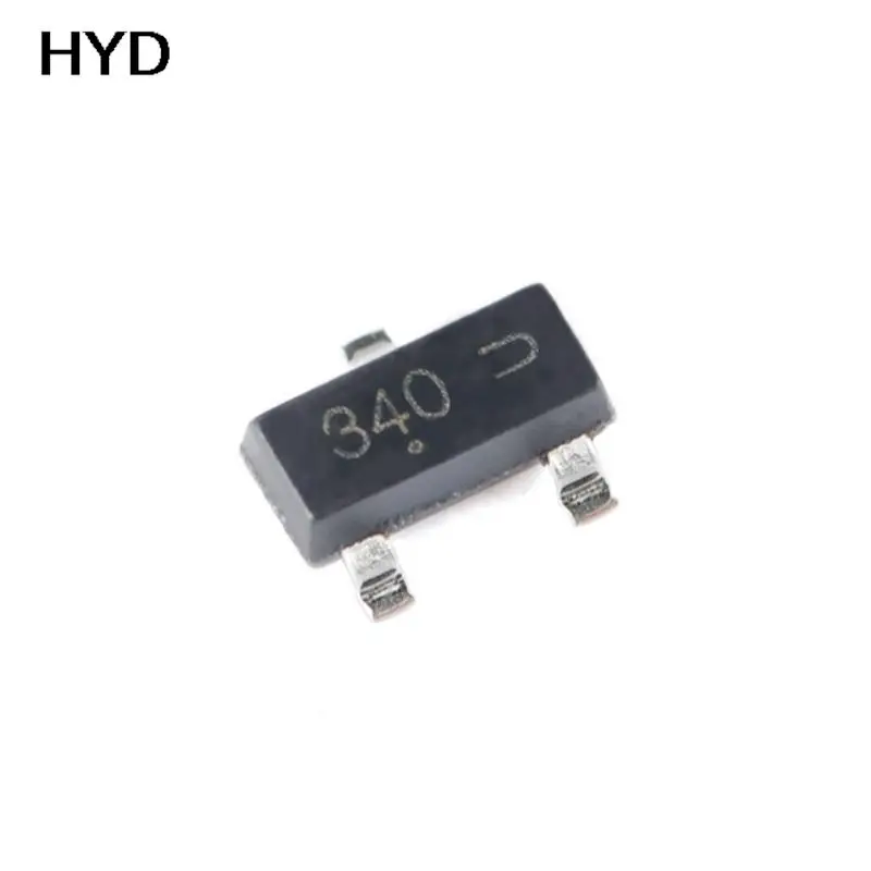 

20PCS FDN340P SOT-23 20V/-2A P-Channel MOS chip
