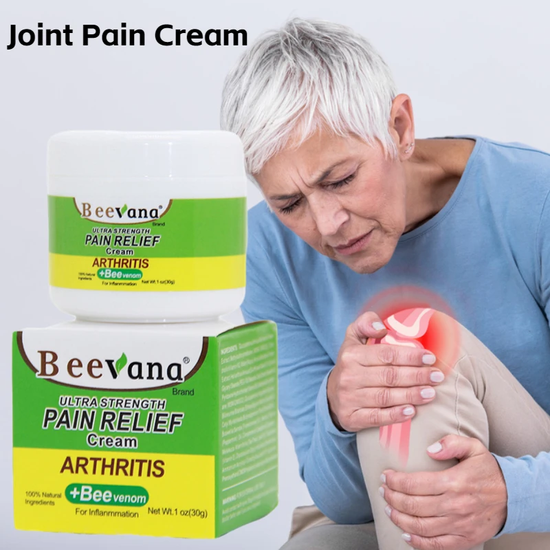 

Beevana 30g Joint Pain Relief Tendon Sheath Arthritis Cream For Hand Wrist Thumb Finger Relief Therapy Tenosynovitis Health Care