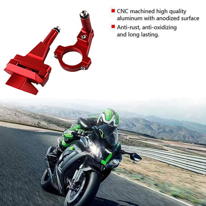 

Motorcycle CNC Aluminum Adjustable Steering Stabilizer Steering Damper Mounting Bracket for Kawasaki Ninja 400