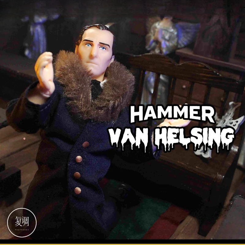 В наличии 8-дюймовая фигурка-Hammer-van Helsing Подарочная коллекция игрушек для мальчика