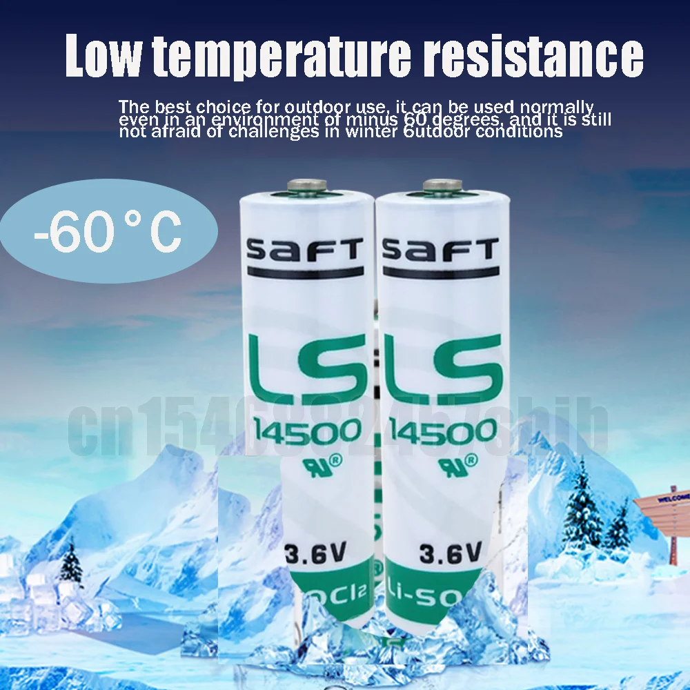 1 шт. оригинальный 3 6 В Saft LS14500 ER14505 14500 TL5104 AA 2400 мАч литиевая батарея для PLC