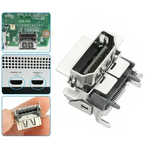 2PCS HDMI Port Connector Socket Replacement For Microsoft Xbox One S