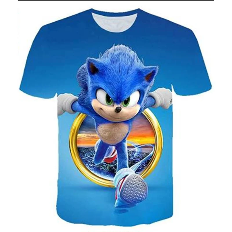 

Sonic - Kids T-Shirts 4-14 Years Old 3D T-Shirts Boys Funny Girls Cute Kids T-Shirts Summer 2022 Kids T-Shirt Tops Cool 2022 New