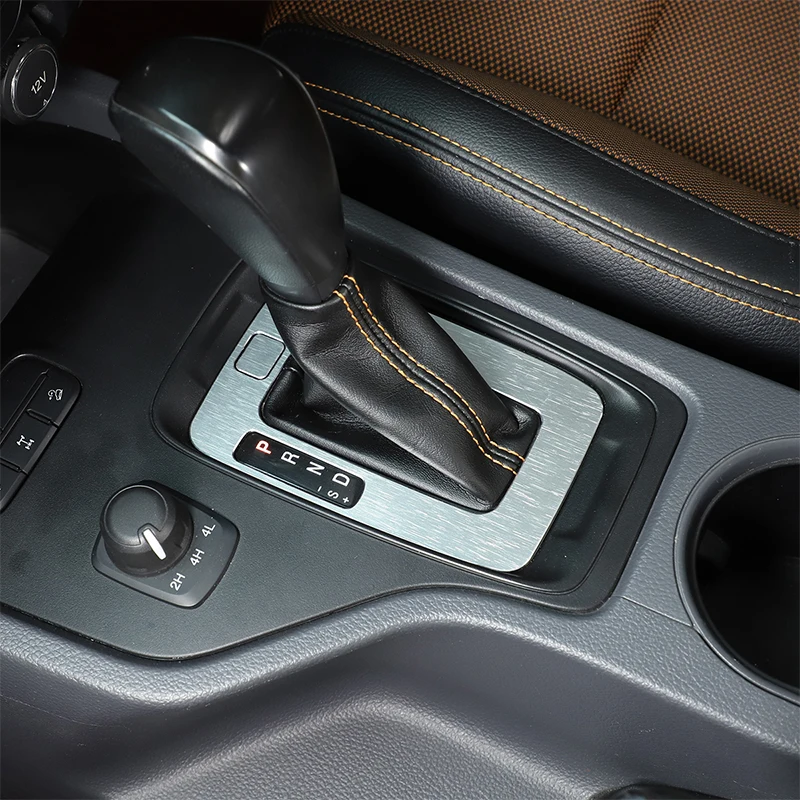 

2 Pcs Wildtrak Car Gear Head Pedal Decorative Cover Shift Pedal Sticker Aluminum Alloy for Ford Ranger 2015-2018 Car Accessories