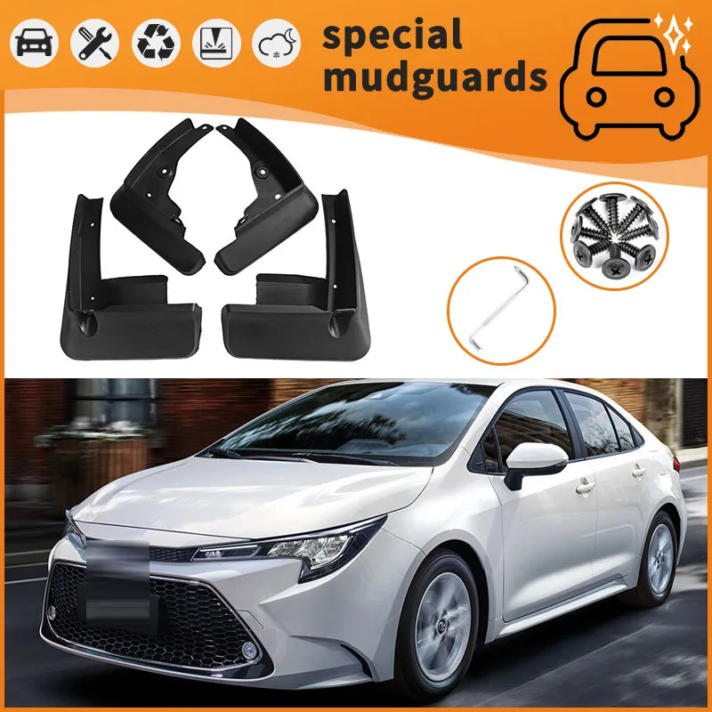 

Для моделей Toyota Levin 19-20 брызговики на крыло передние и задние расширители брызговики крышка автомобильные аксессуары