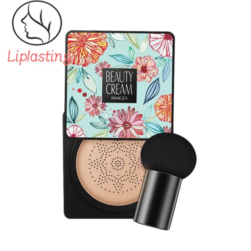 

Bb Air Cushion Foundation Even Out Skin Tone Perfect Skin Tone Mushroom Head Cc Cream Coverage Long-lasting Cosmetic