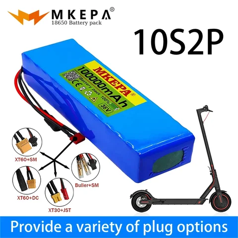 KEPAH 10S2P 36V 100000mAh аккумулятор для электрического скутера