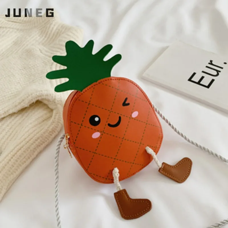 

Cute Cartoon Messenger Bag Fashion Children Girl Coin Purse Shoulder Bag PU Leather Cute Princess Mini Handbag Zipper Wallet