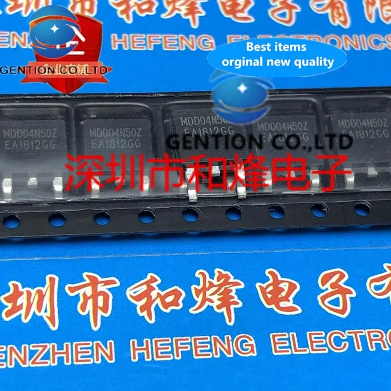 

10 шт. MDD04N50Z TO-252 500V 4A in sotck 100% новый и оригинальный