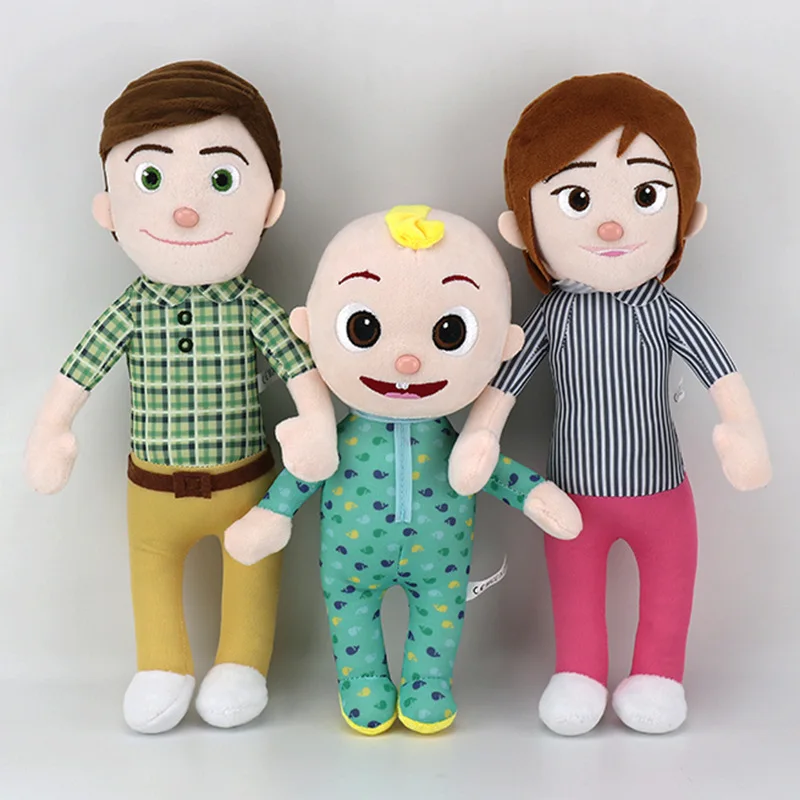 25CM New Anime Doll Tomy Cocomeloned Plush Toy JJ Sister Brother Daddy Mummy birthday Gift Stuffed Soft Plush Children Toy