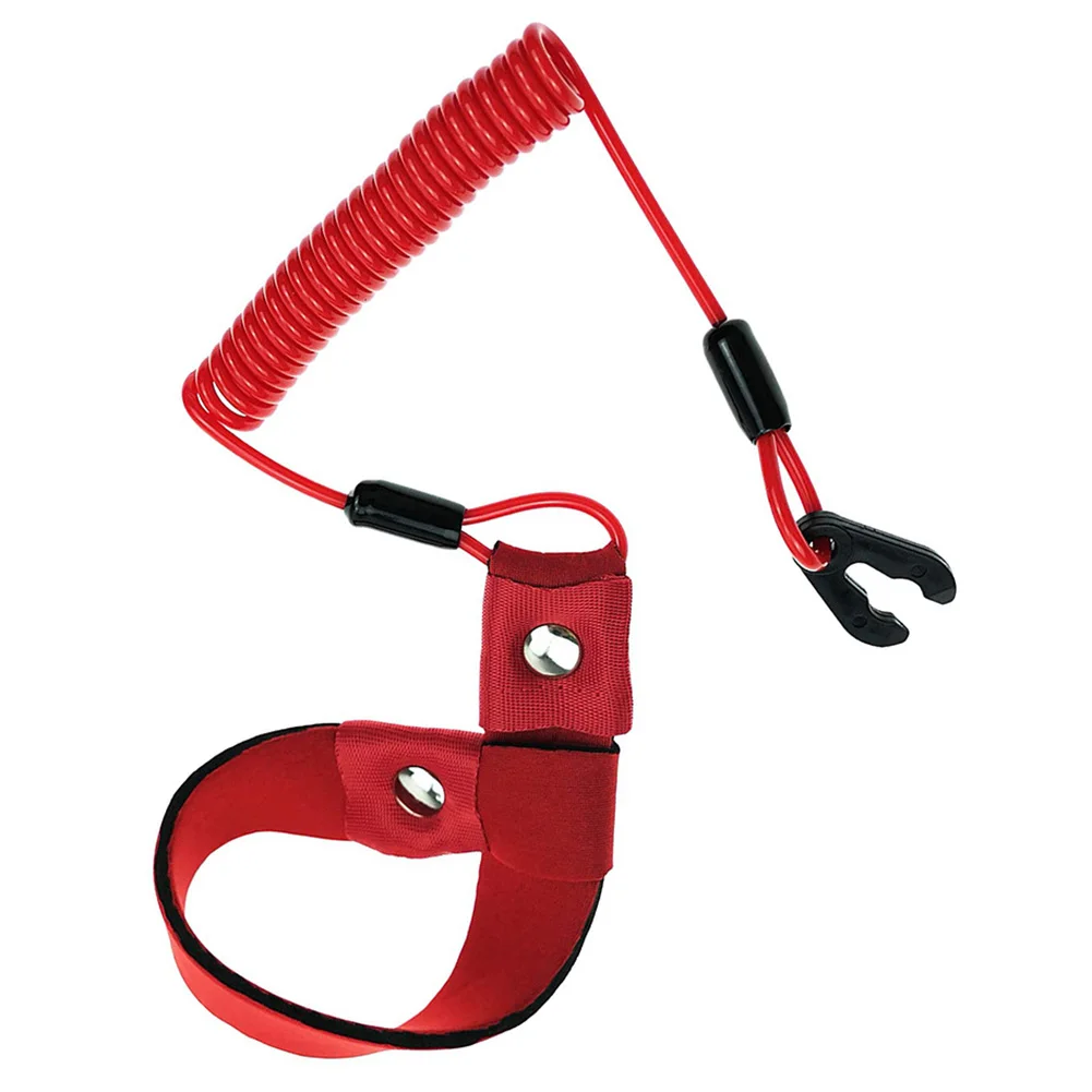 

Boat Outboard Engine Motor Extinguish Rope Stop Switch Safety Rope Tether for Yamaha FX140 Marine Parts Accessories