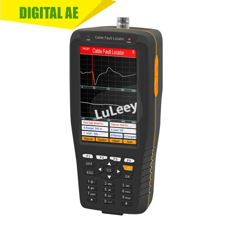 

8KM Length Mixed Short Rangefinder TDR Power Communication Cable Fault Tester Cable Longsometer Broken