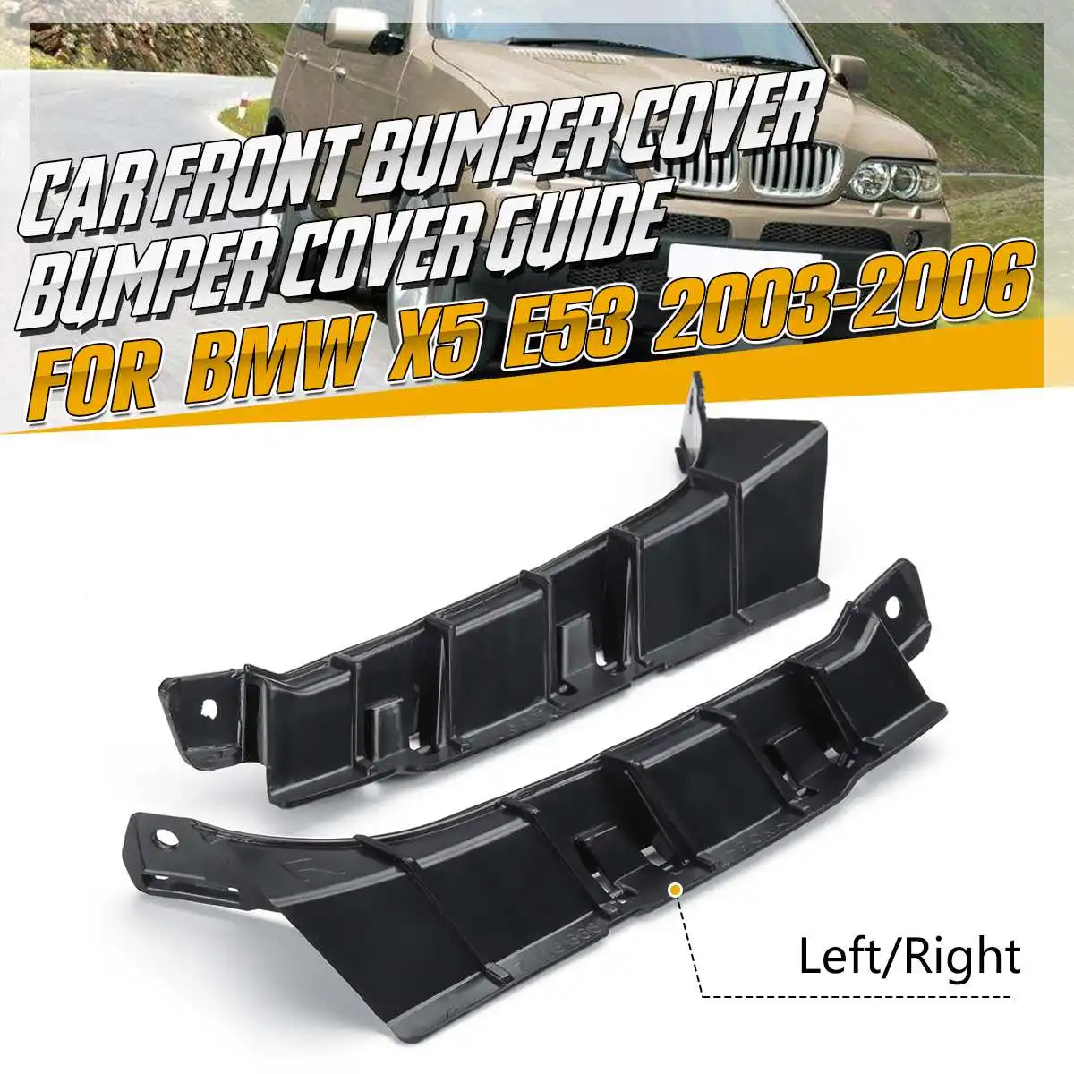 

Новая накладка на передний бампер для BMW X5 E5 2003-2006 51117116667 51117116668