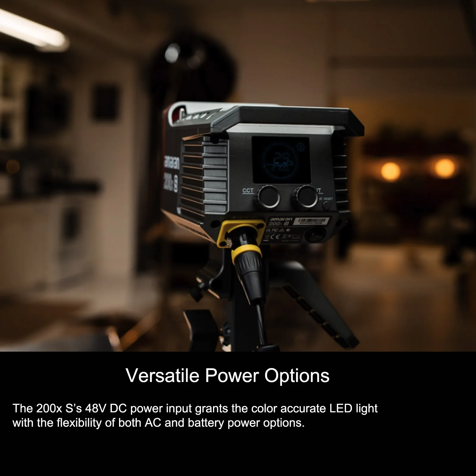 Двухцветный монолитный блок света для фотосъемки