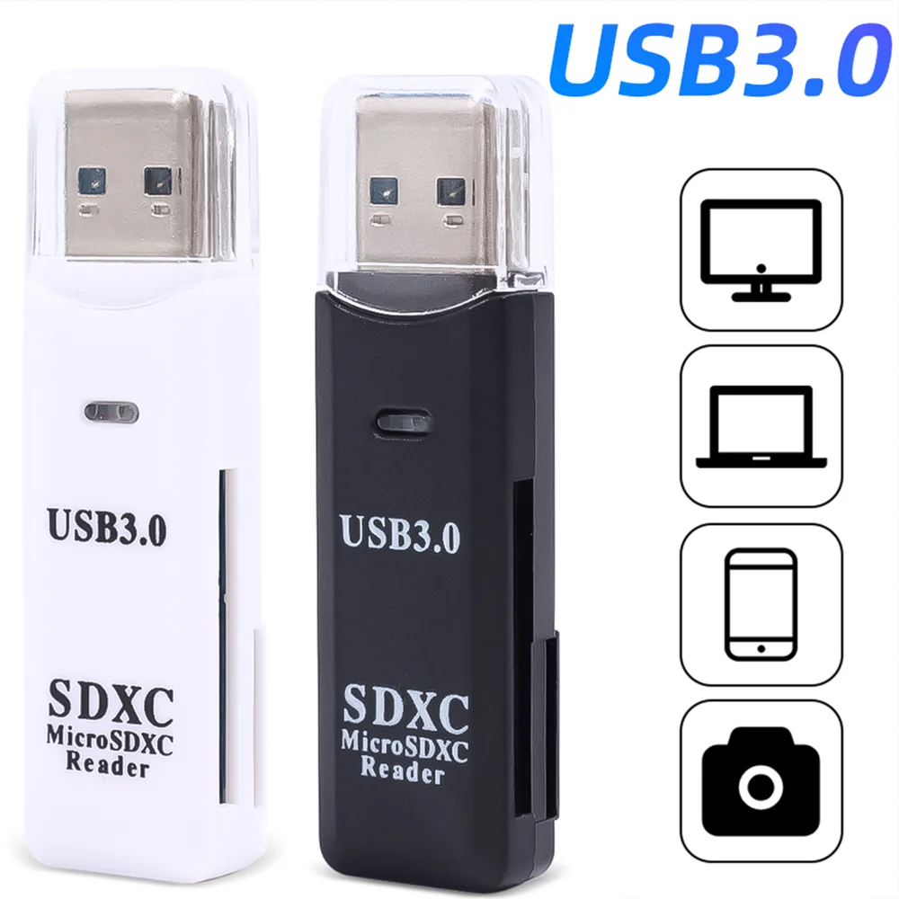 

Multifunctional TF SD Card Reader for Macbook Laptop Accessories USB 3.0 To SD Micro SD TF High Speed Mini Memory Card Adapter