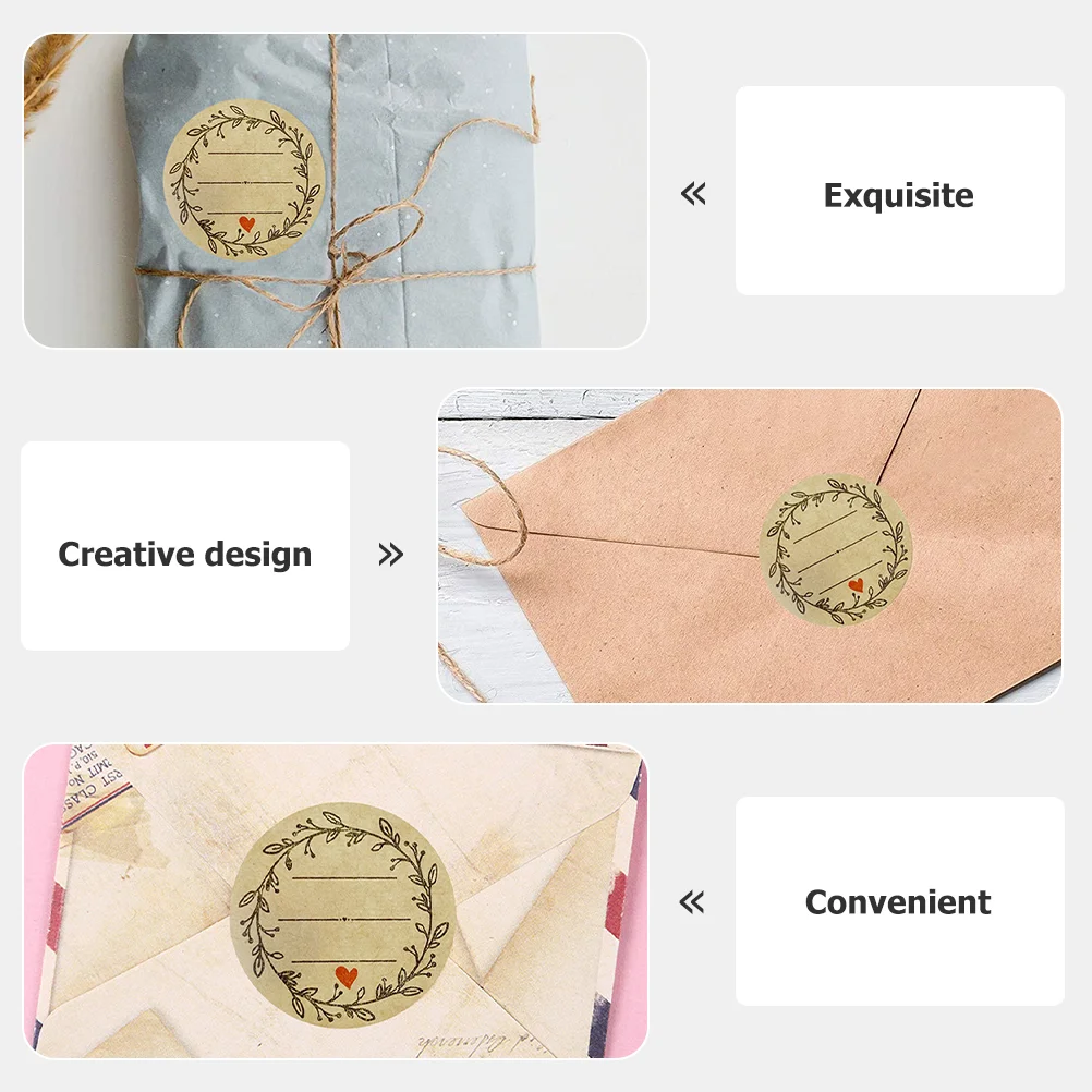 500 шт. наклейки новинка круглая уплотнительная этикетка упаковка для торта