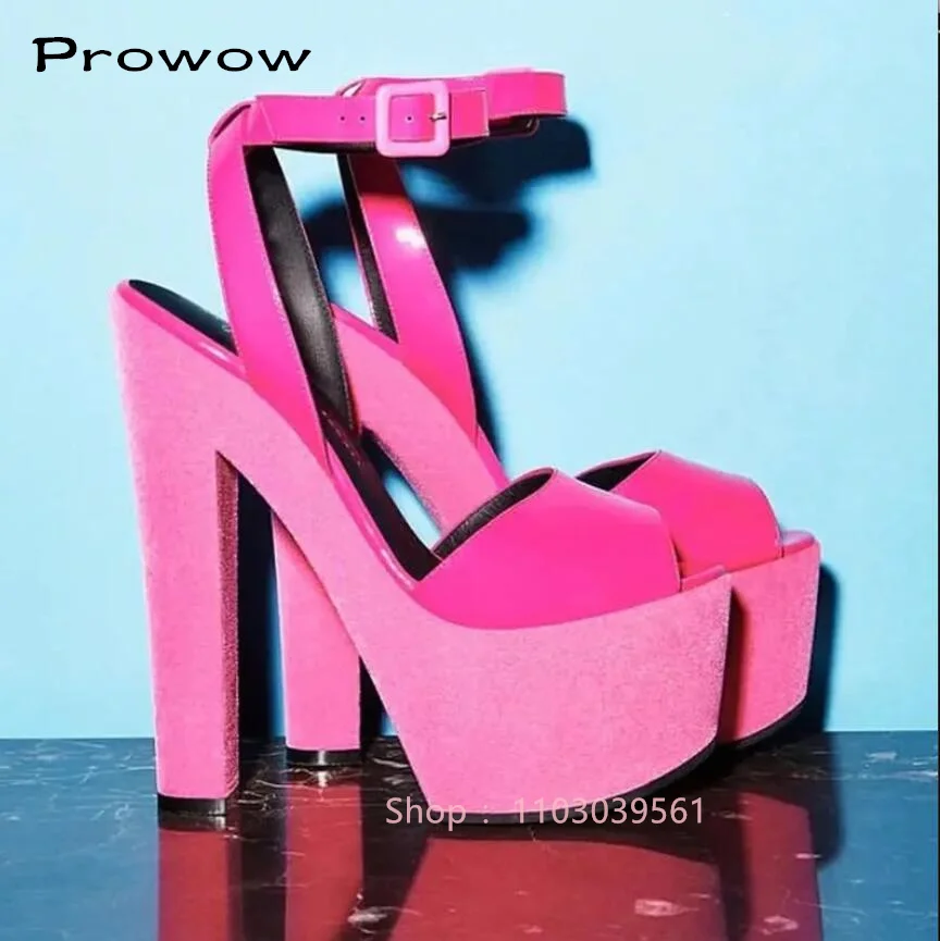 Сексуальные бархатные босоножки на платформе и блочном каблуке с перекрестным