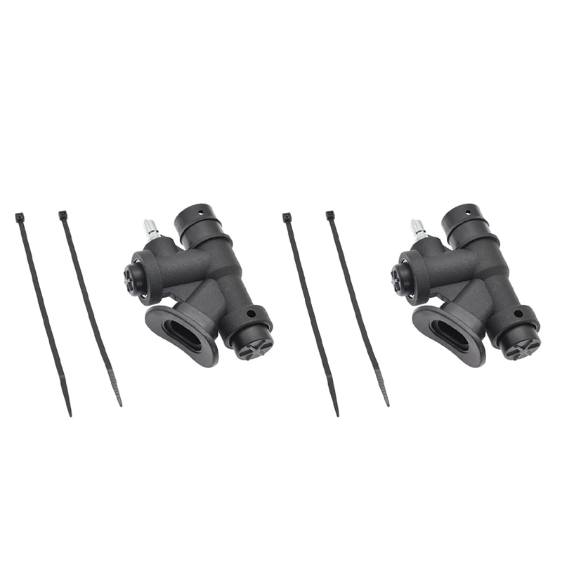 

2Pcs/Set Scuba Diving Dive Universal 45 Degree BCD Power Inflator Buoyancy Compensator Handle with Standard Connection