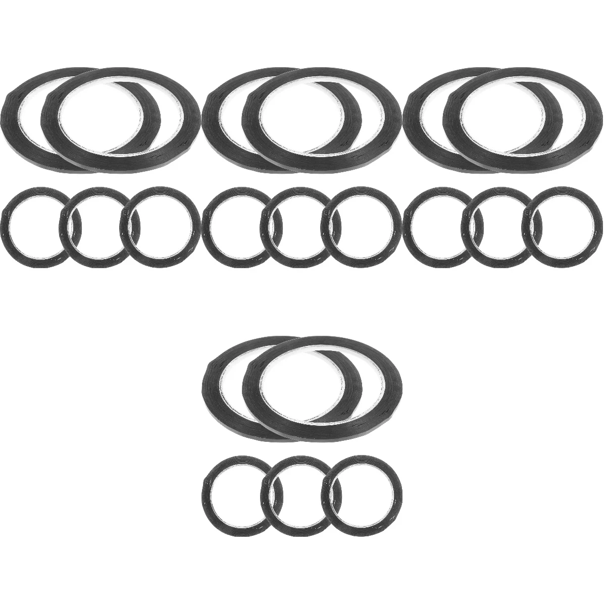 

20 Rolls Of Practical Multifunctional Useful String Instrument Beginner Supplies Fretboard Stickers