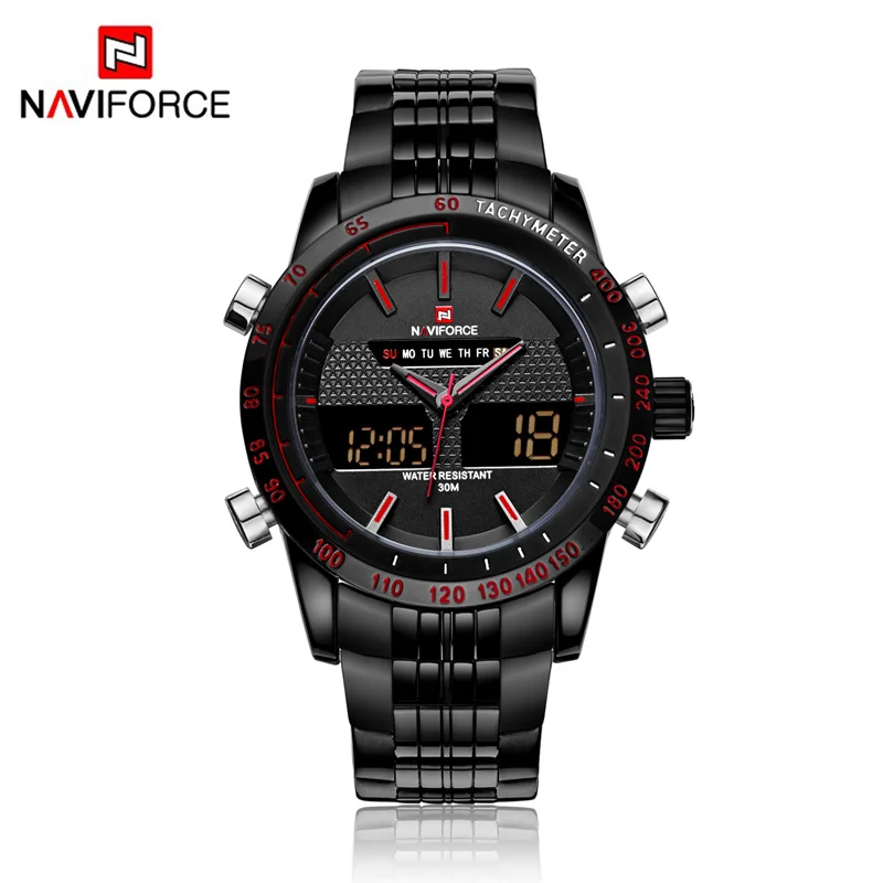 

NAVIFORCE Men Watches Top Luxury Brand Men's Fashion Quartz Watch Man Sport Wrist Watch Relogio Masculino With Box Set For Sale